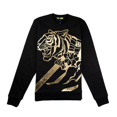 versace tigre hoodie|versace sweatshirt.